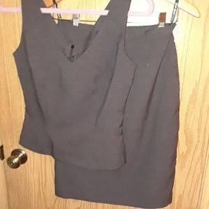 Bisou Bisou set top and skirt